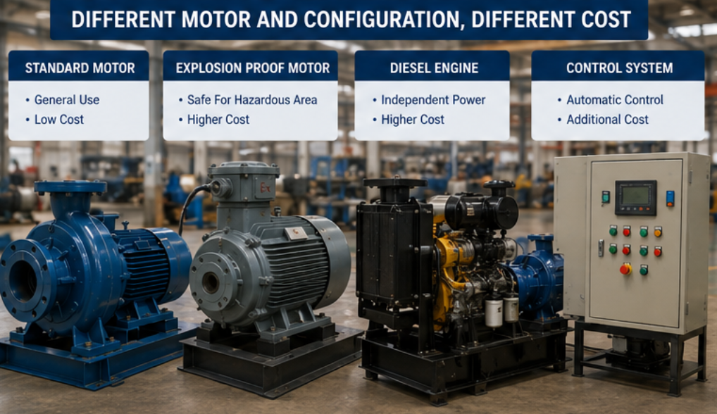 industrial pump cost