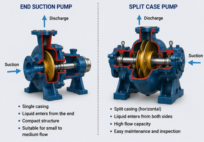 split case pump