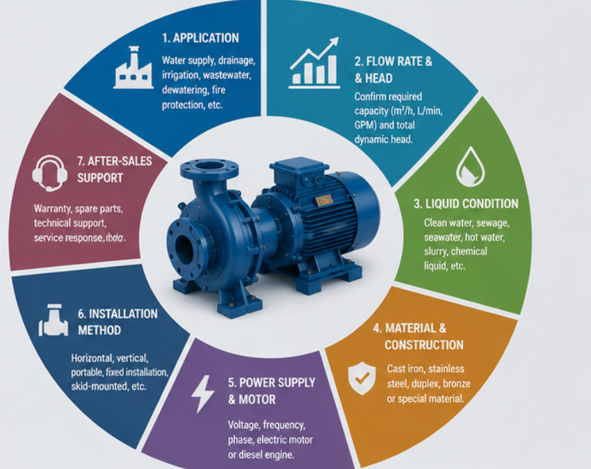 industrial water pump supplier