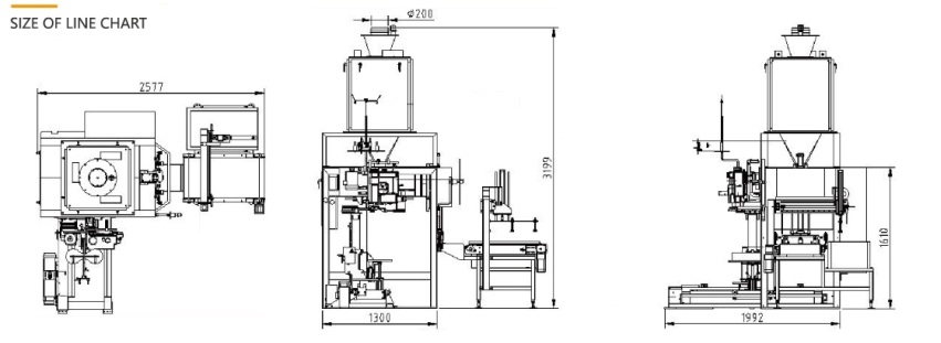 Full-Automatic industrial particle packaging machine