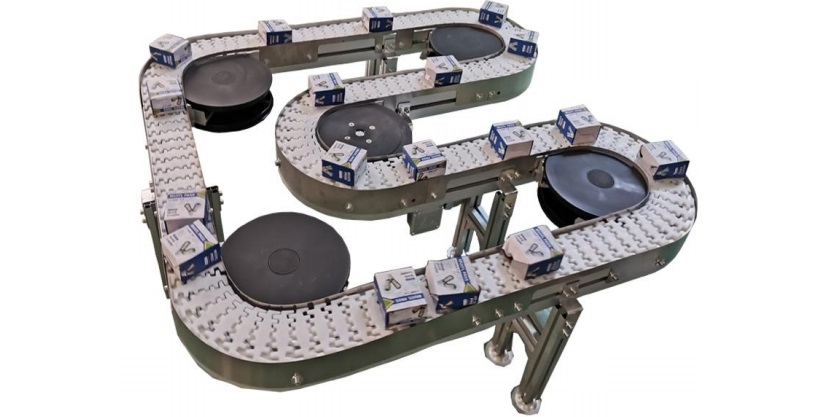 Material packaging conveyor equipment