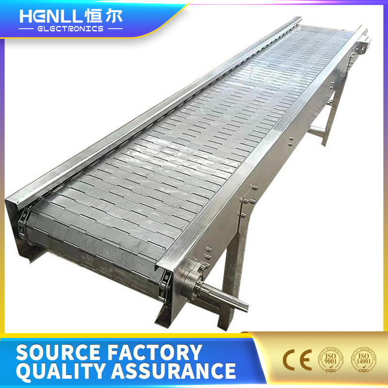 Material Packaging Conveyor Chain Plate Line Equipment