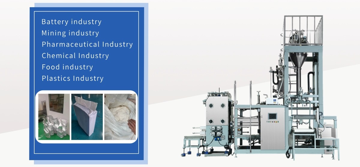 Graphite powder packaging machine