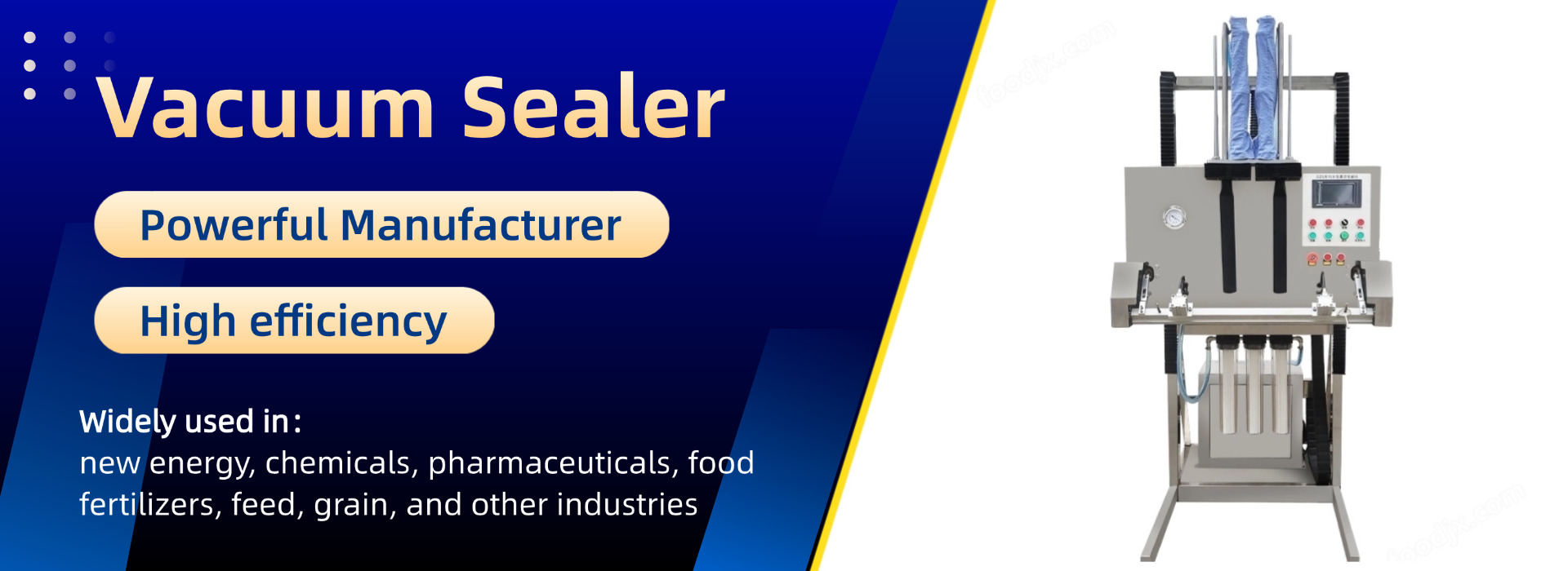 Vertical external vacuum sealer