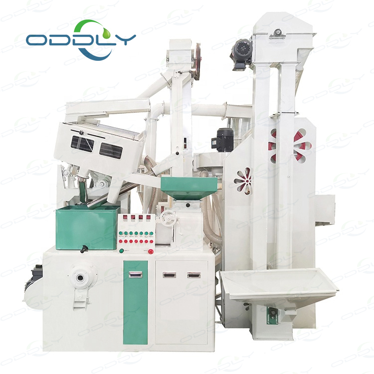 Auto Combined Rice Mill Milling Machine