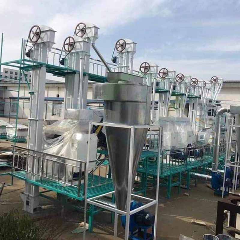 50-200t/D Complete Paddy Processing Line Rice Mill Machine