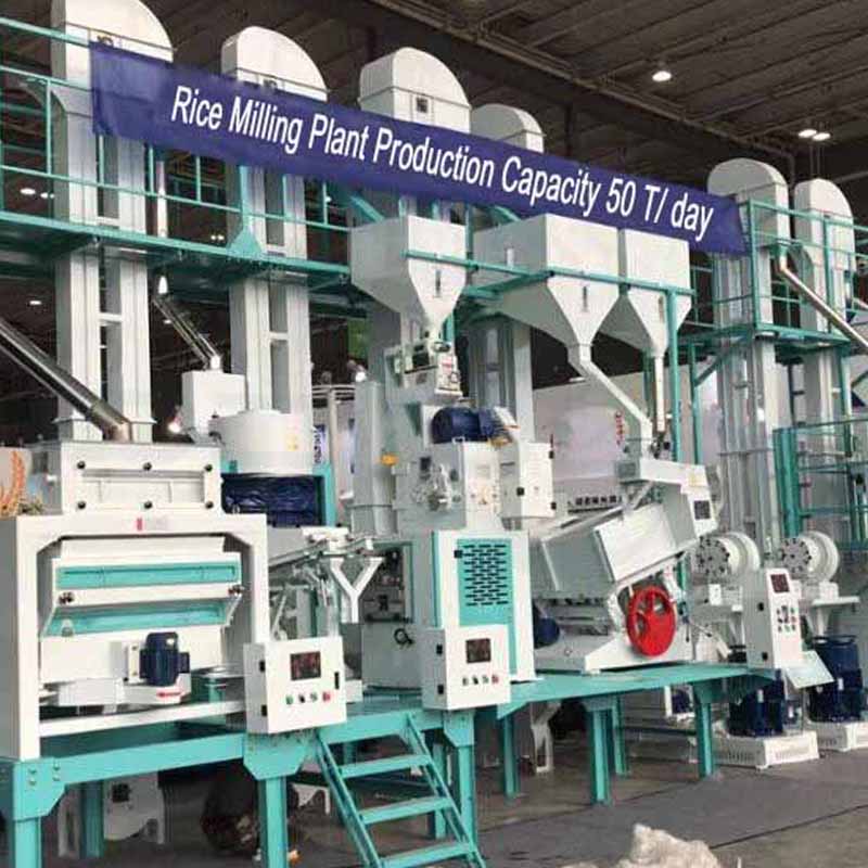 50-200t/D Kumpletong Paddy Processing Line Rice Mill Machine