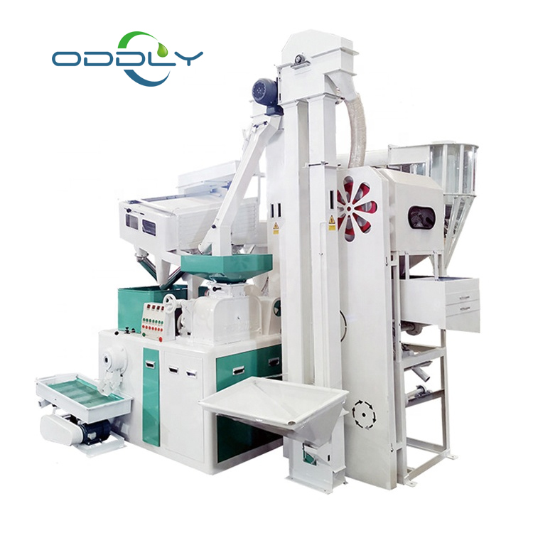 Auto Combined Rice Mill Milling Machine