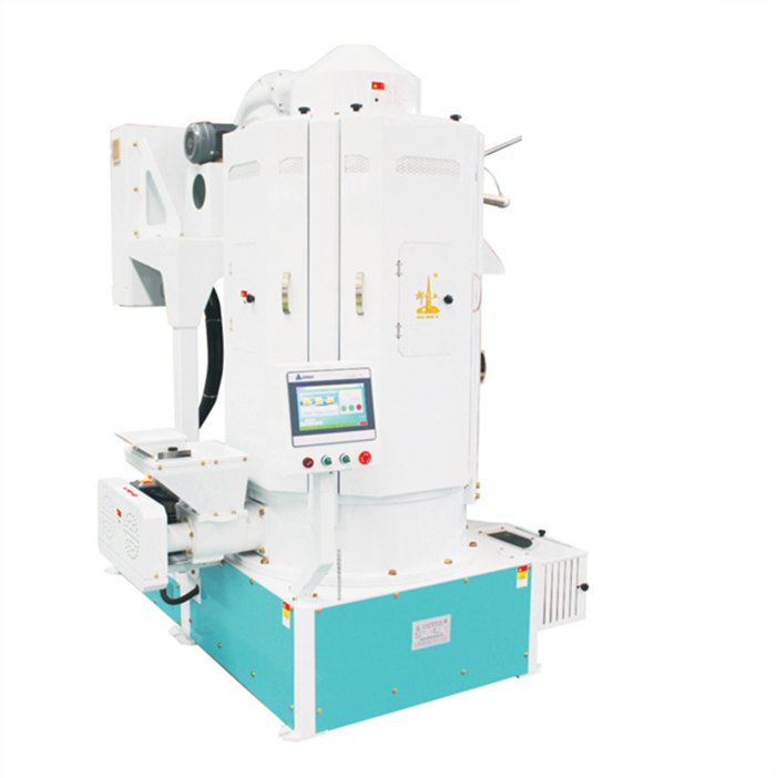 Vertical Emery Roller Rice Whitener Machine