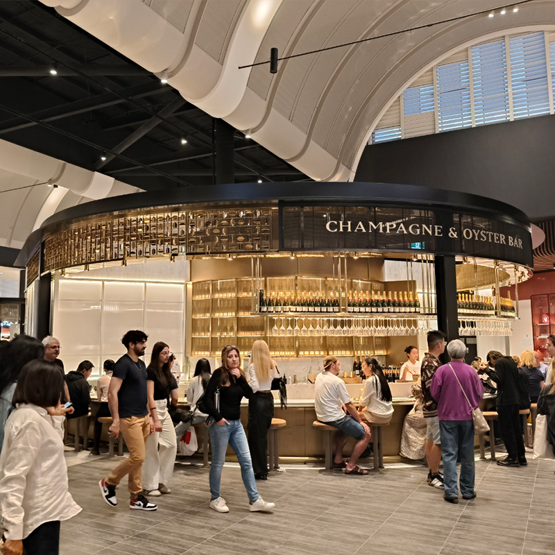 Moet & Chandon Oyster Bar Australië Moet & Chandon Oyster Bar Australië