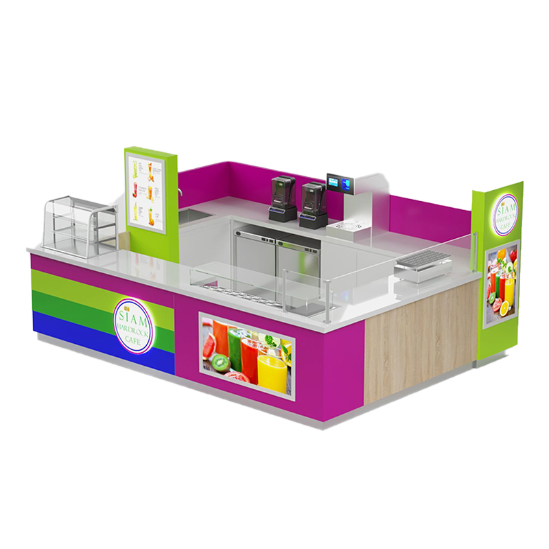Fashionable And Cute Fresh Juice Bar And Juice Kiosk In Mall