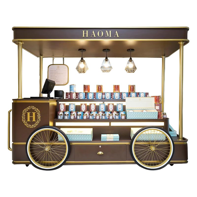 Mall Market Mobile Retail stall cart