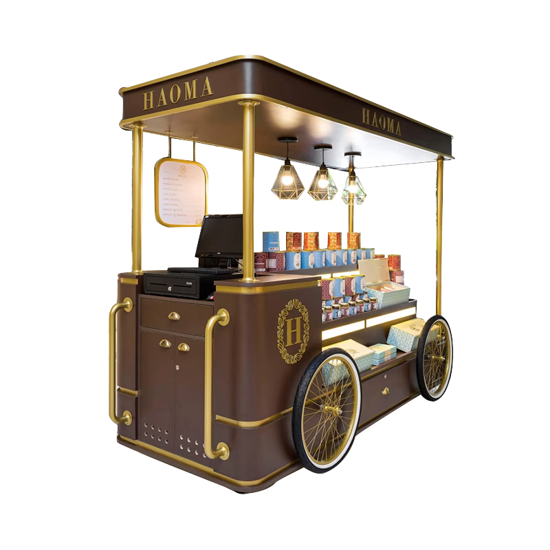 Mall Market Mobile Retail stall cart