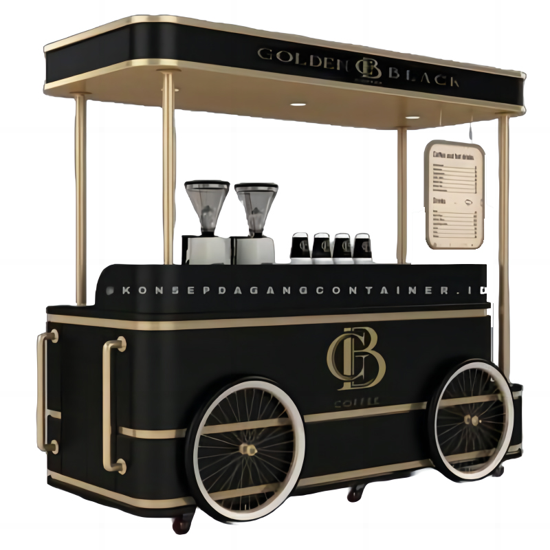 Mall Market Mobile Retail stall cart