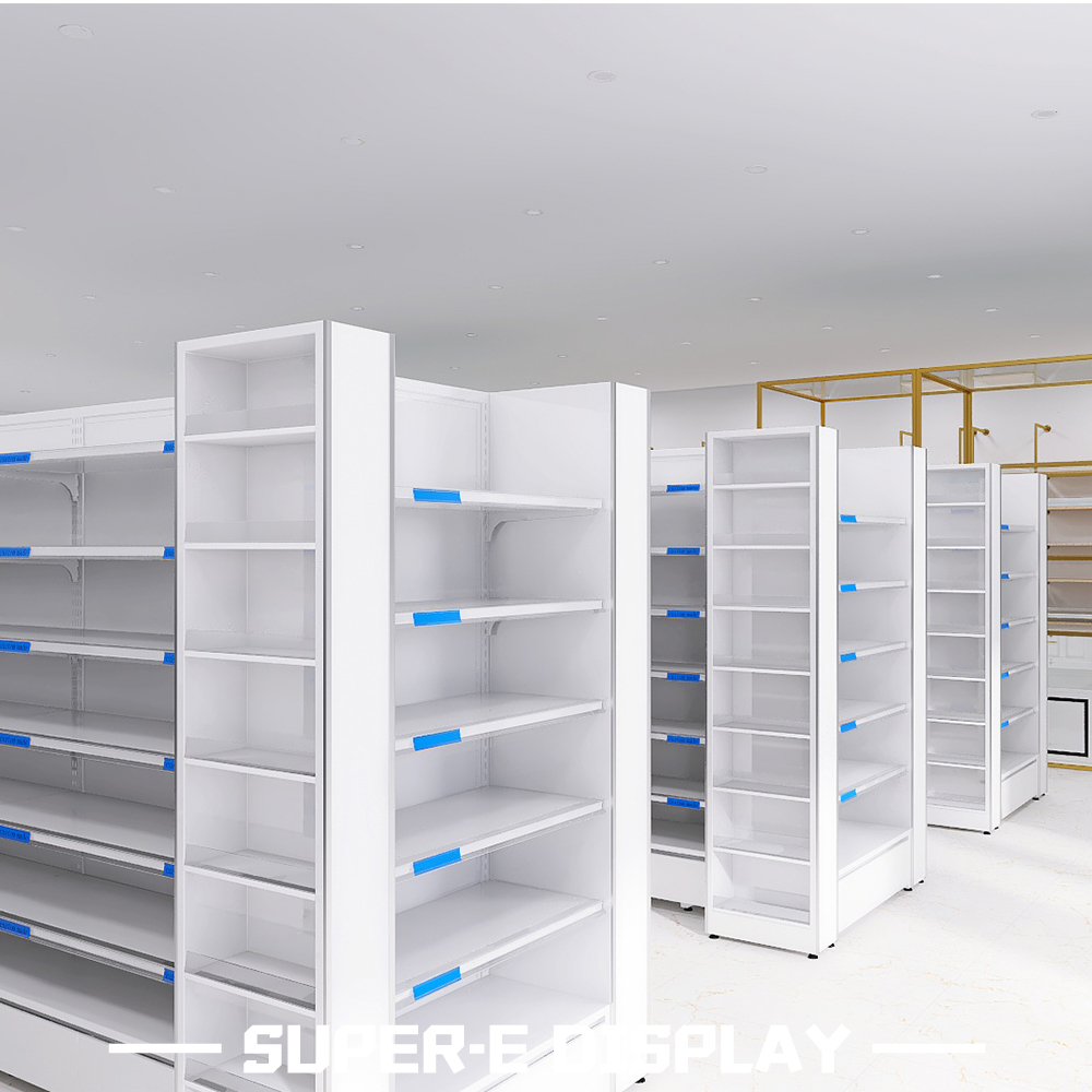 Multi-Function Pharmacy Island Cabinets and Pharmacy Display Rack