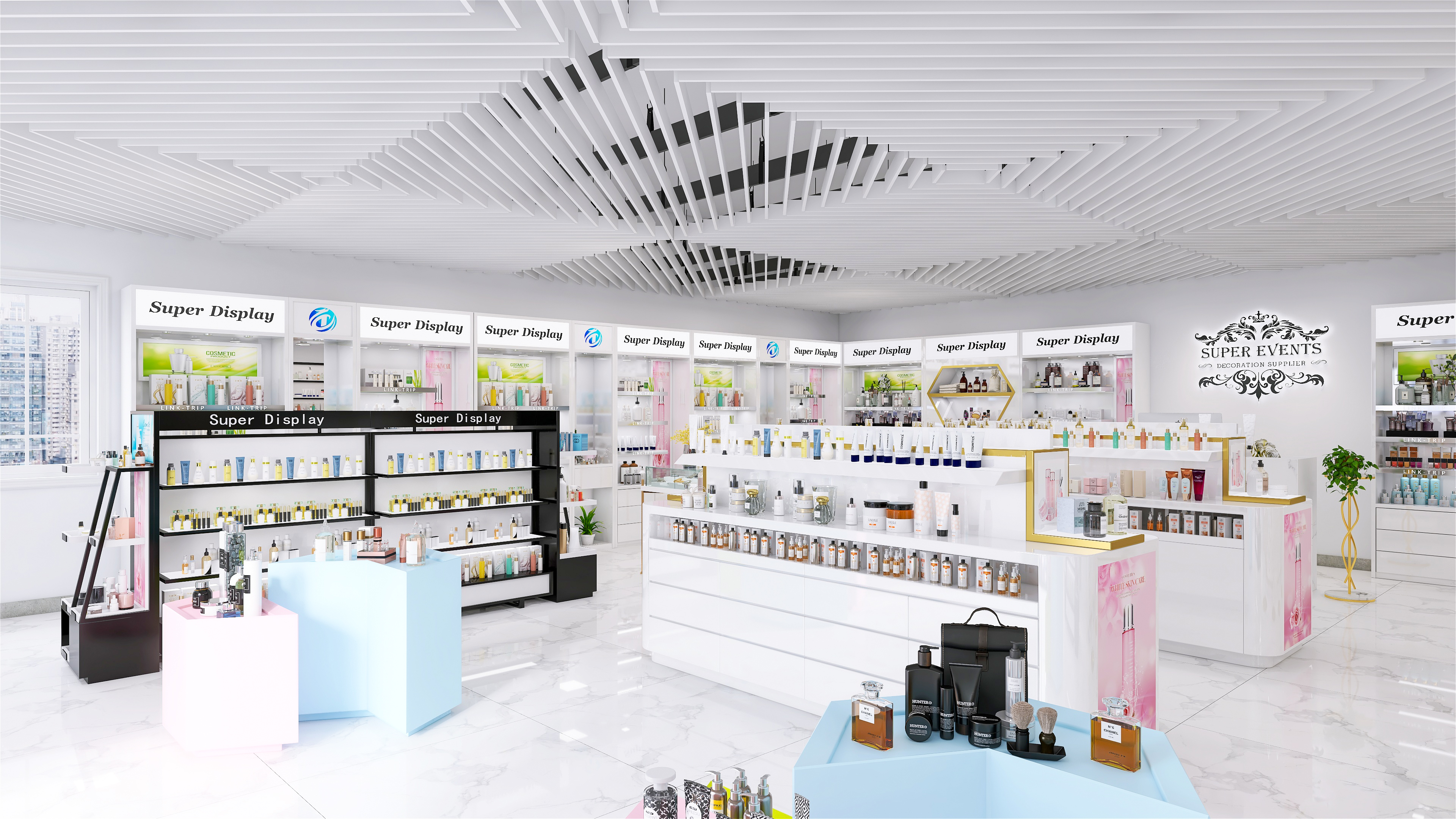 Cosmetics Display Racks