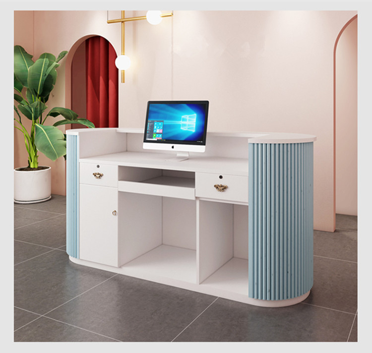 U-Shaped Reception Desk