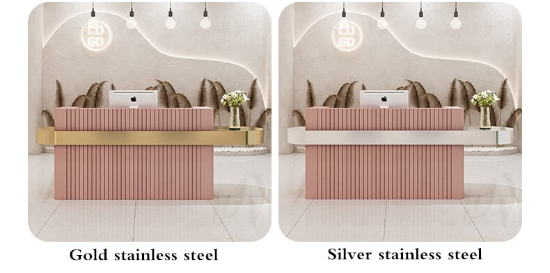 Curved Reception Desk