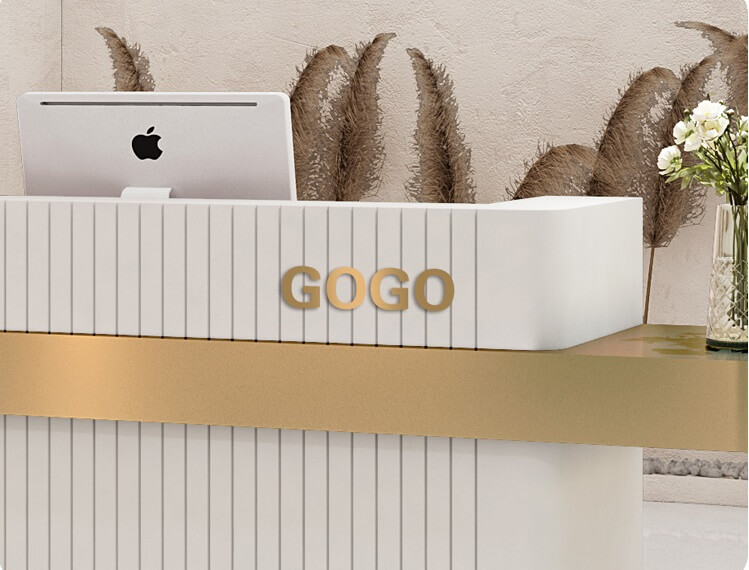 Modern and Stylish Reception Desk