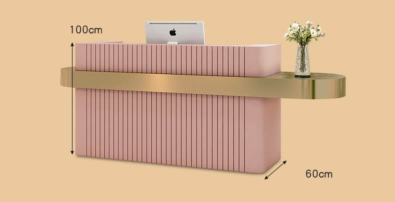 Curved Reception Desk