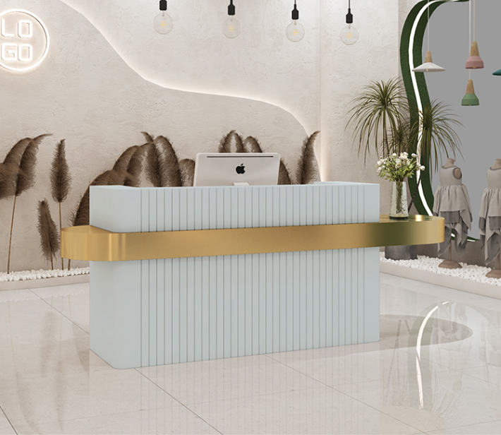 Curved Reception Desk