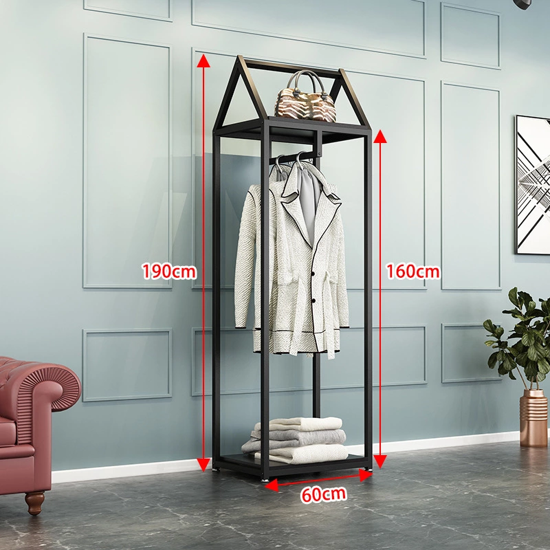 Portable Store Retail Clothing Freestanding Display Rack
