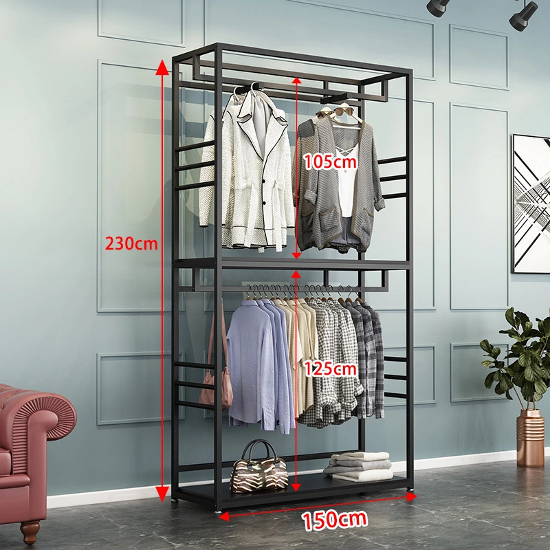 Store Clothing Display Rack