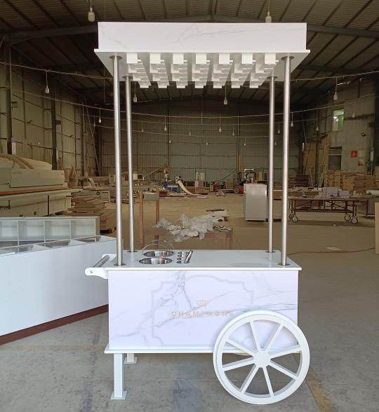 Wedding Party Decoration Detachable Mobile Champagne Cart