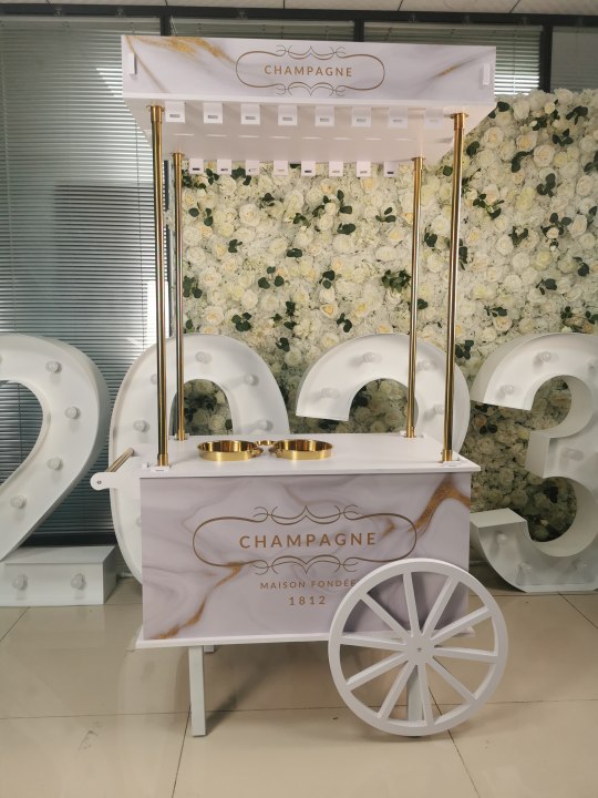 Mobile Champagne Cart