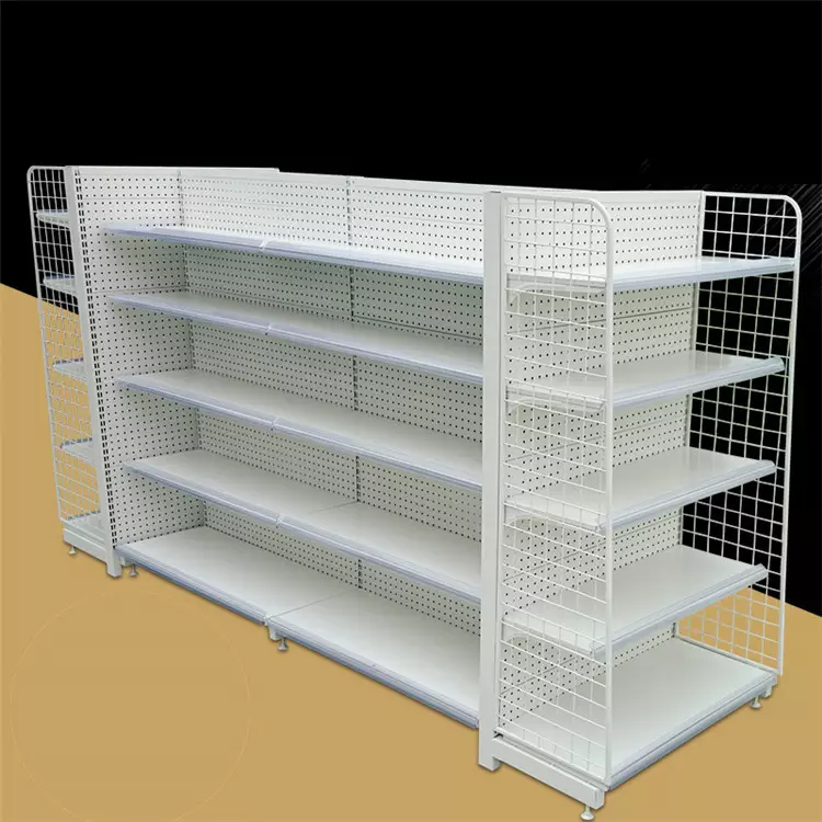 Grocery shelves