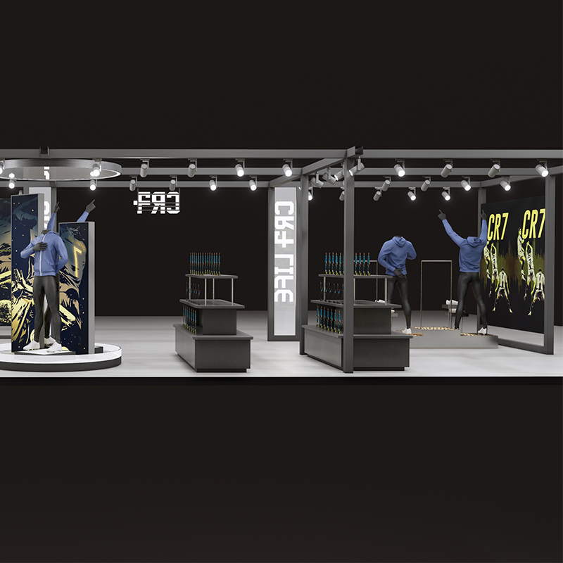 Sporting Goods Display Rack Store Display Equipment