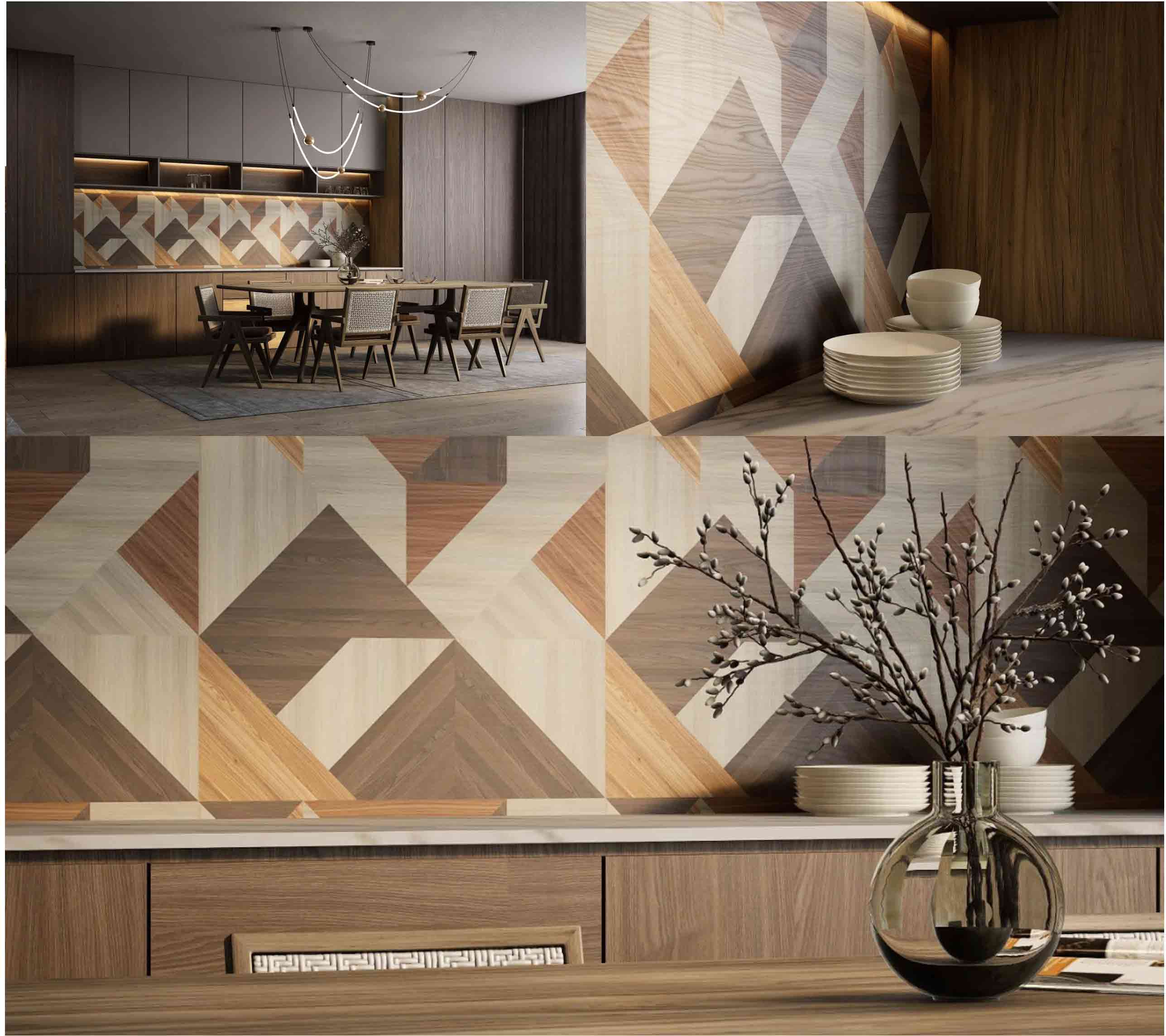 Water ripple pattern