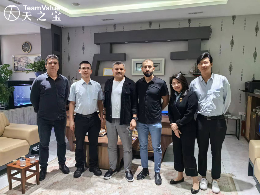 Bisitahin ang mga lumang customer at patuloy na makipagtulungan sa mga order ng PVC Film sa 2024