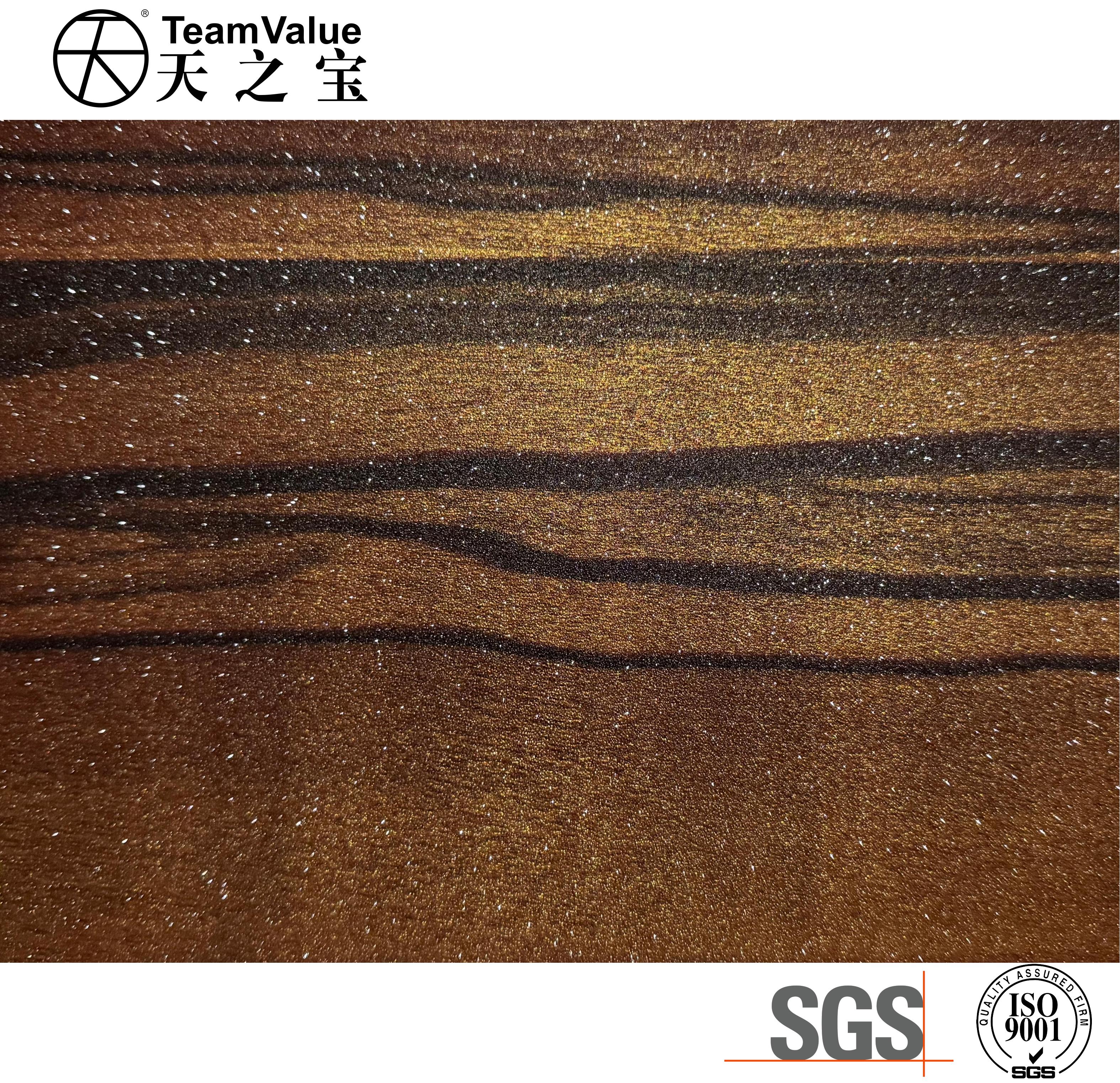 Glitter Wood PVC Film