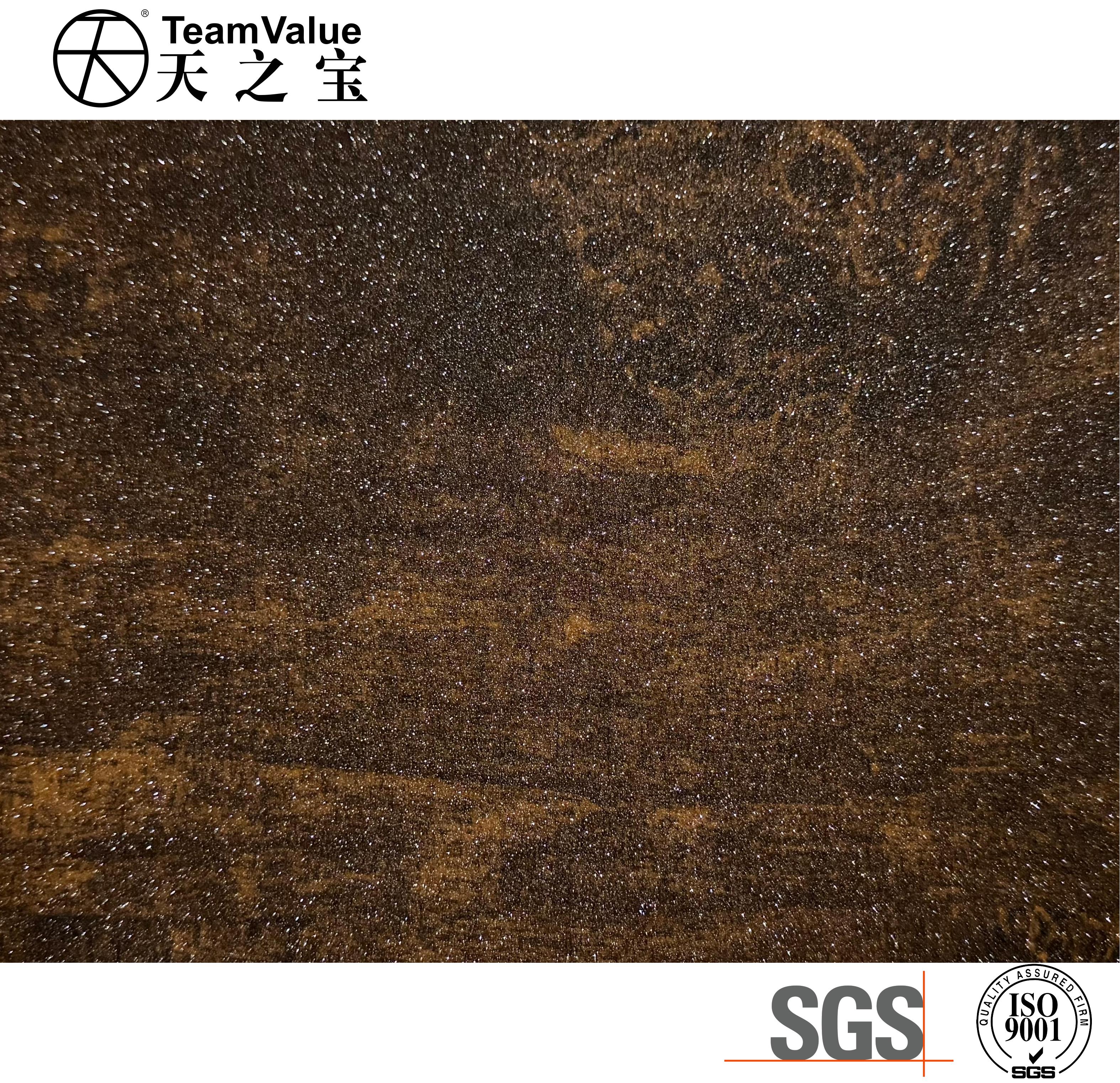 Glitter Wood PVC Film
