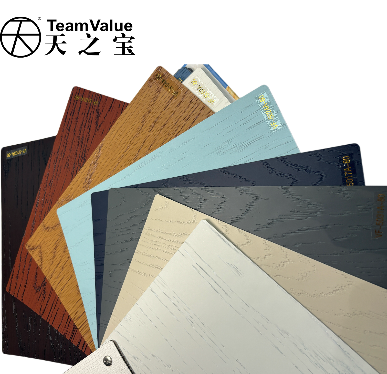Synchronize Wood PVC Film