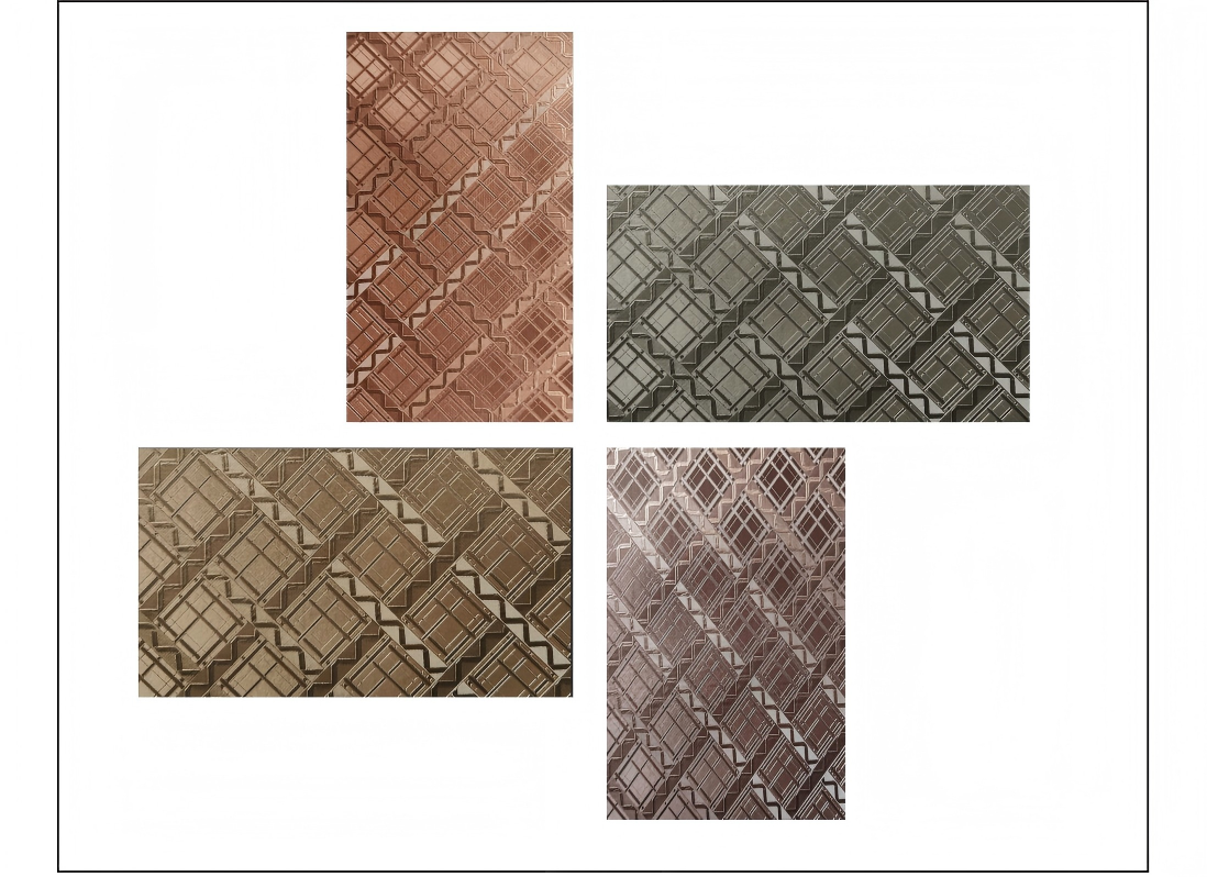 Mirror Metallic PVC Film