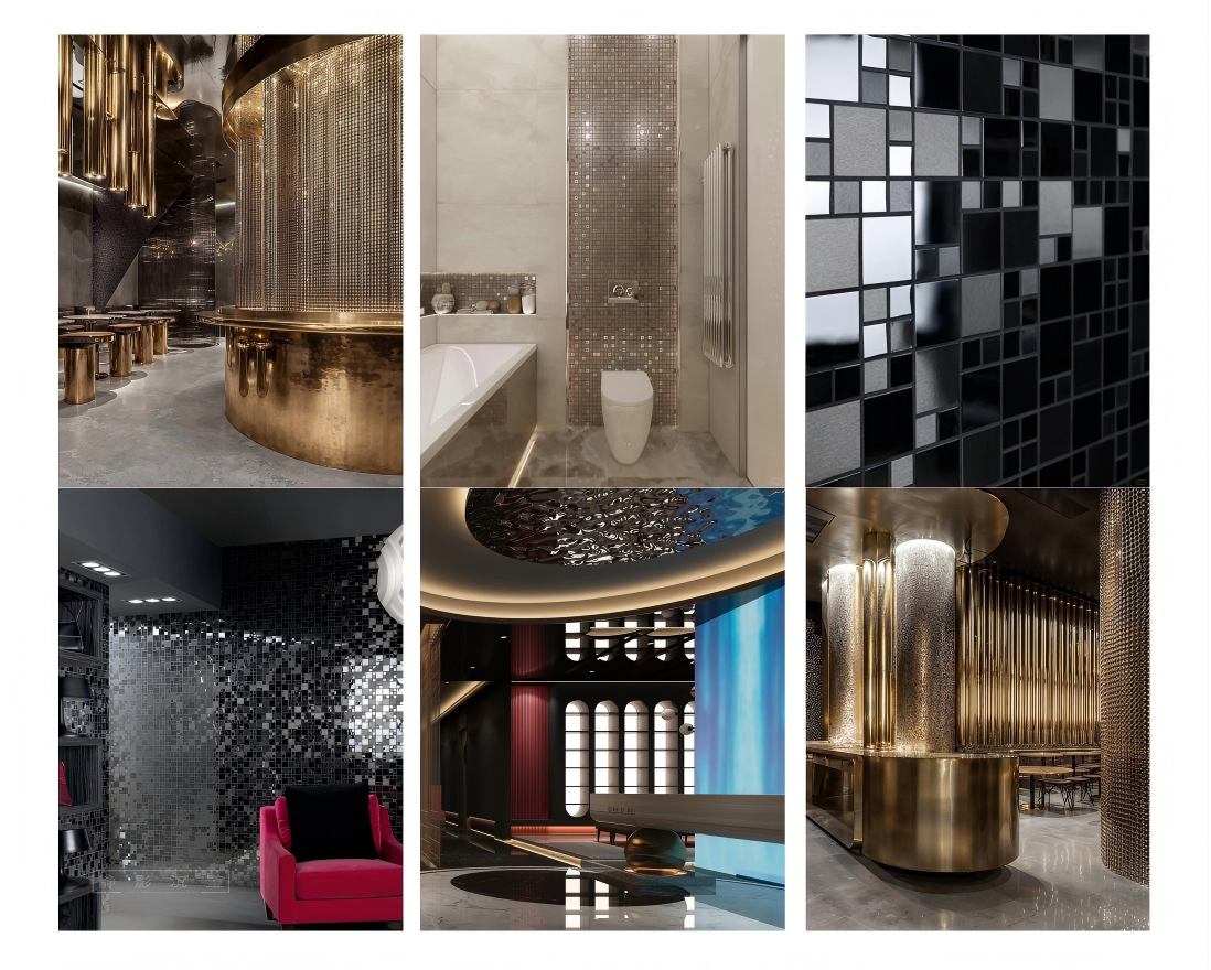 Hotel Metallic PVC Film