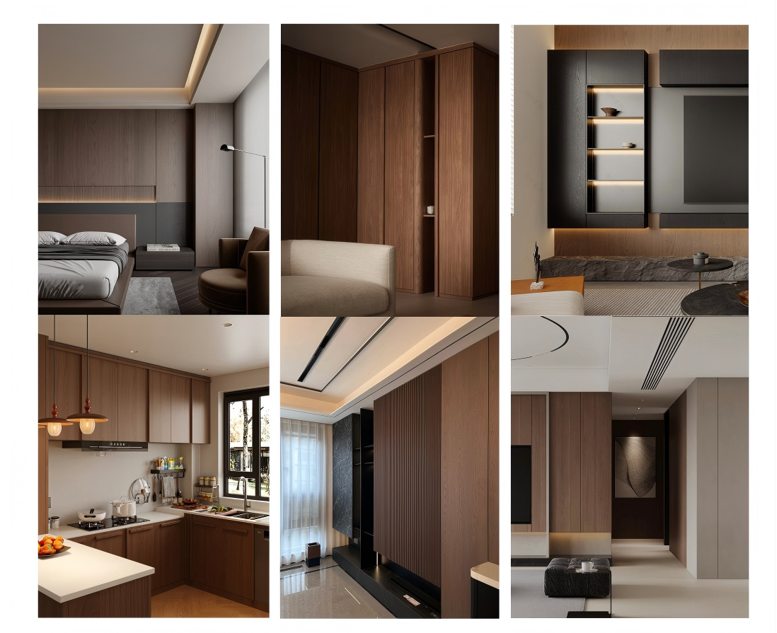 Synchronize Wood PVC Film
