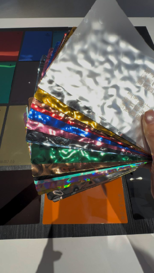 Brushed Metal PVC Decorative Film Brushed Metal PVC Decorative Film