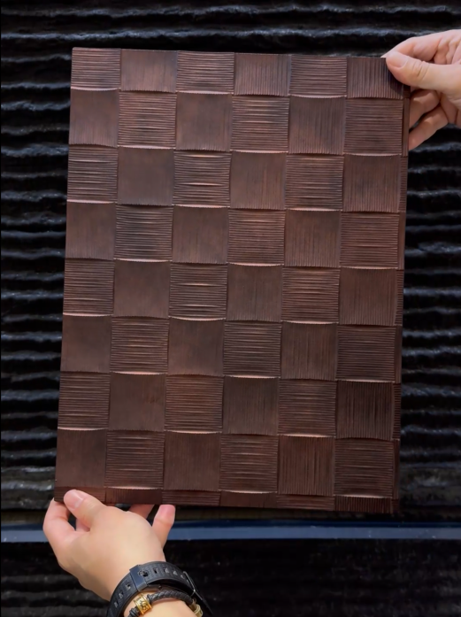 Hermès Orange Metallic Film