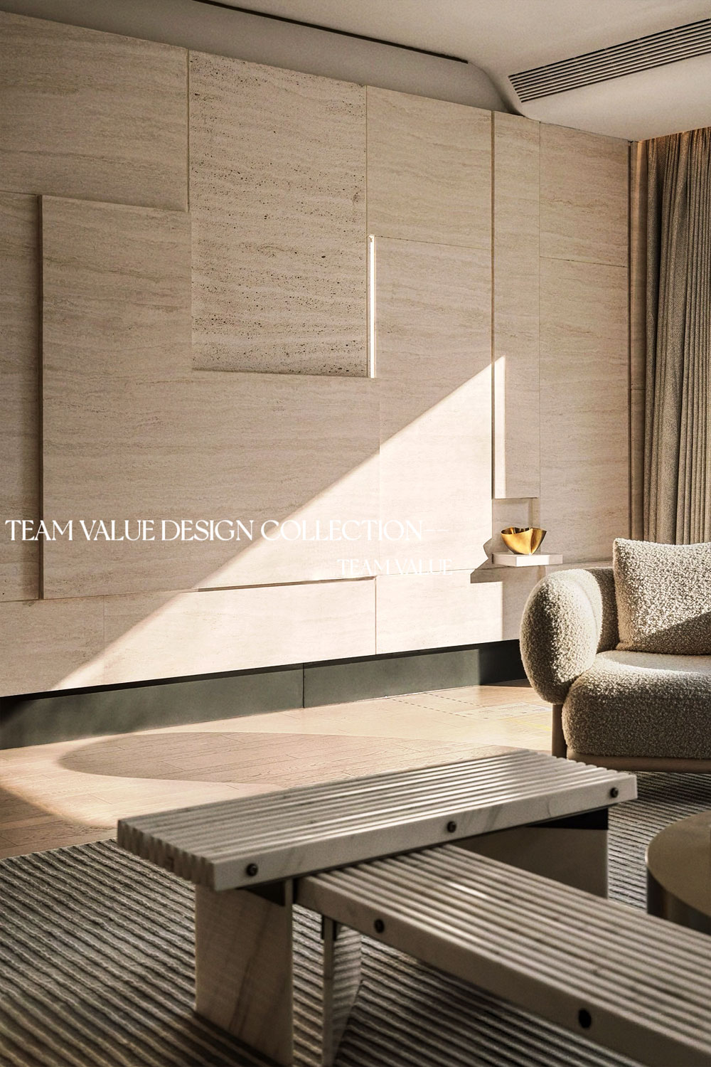 Pellicola decorativa in PVC effetto argilla morbida