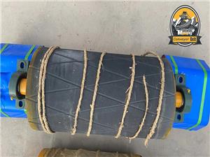 Rubber Coated Conveyor Belt Drum drum motor conveyor belt