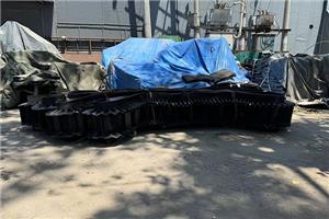 Conveyor belt repair strip precautions