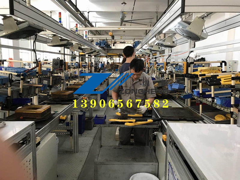 Assembly line operation