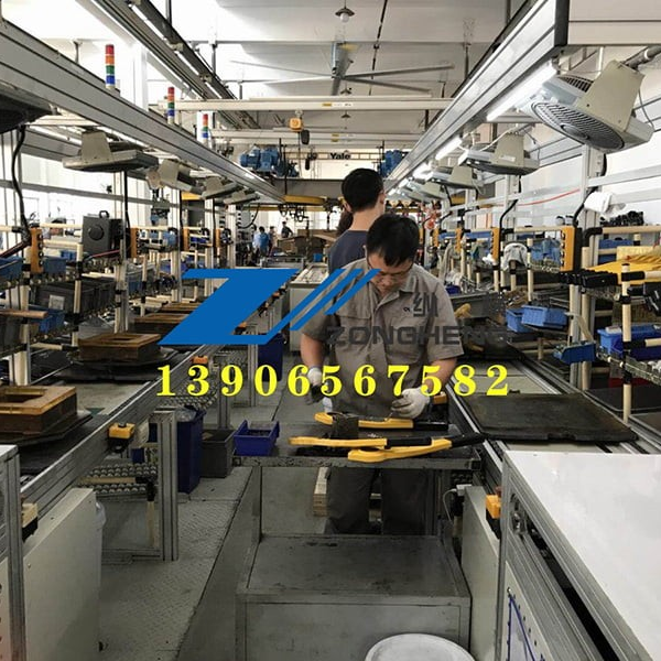 General structure and control system of automated production line