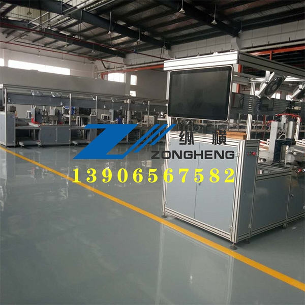 Introduction to the components of the assembly line table machine