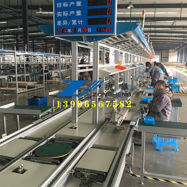 Which advantages among the characteristics of assembly line production are worth paying attention to?