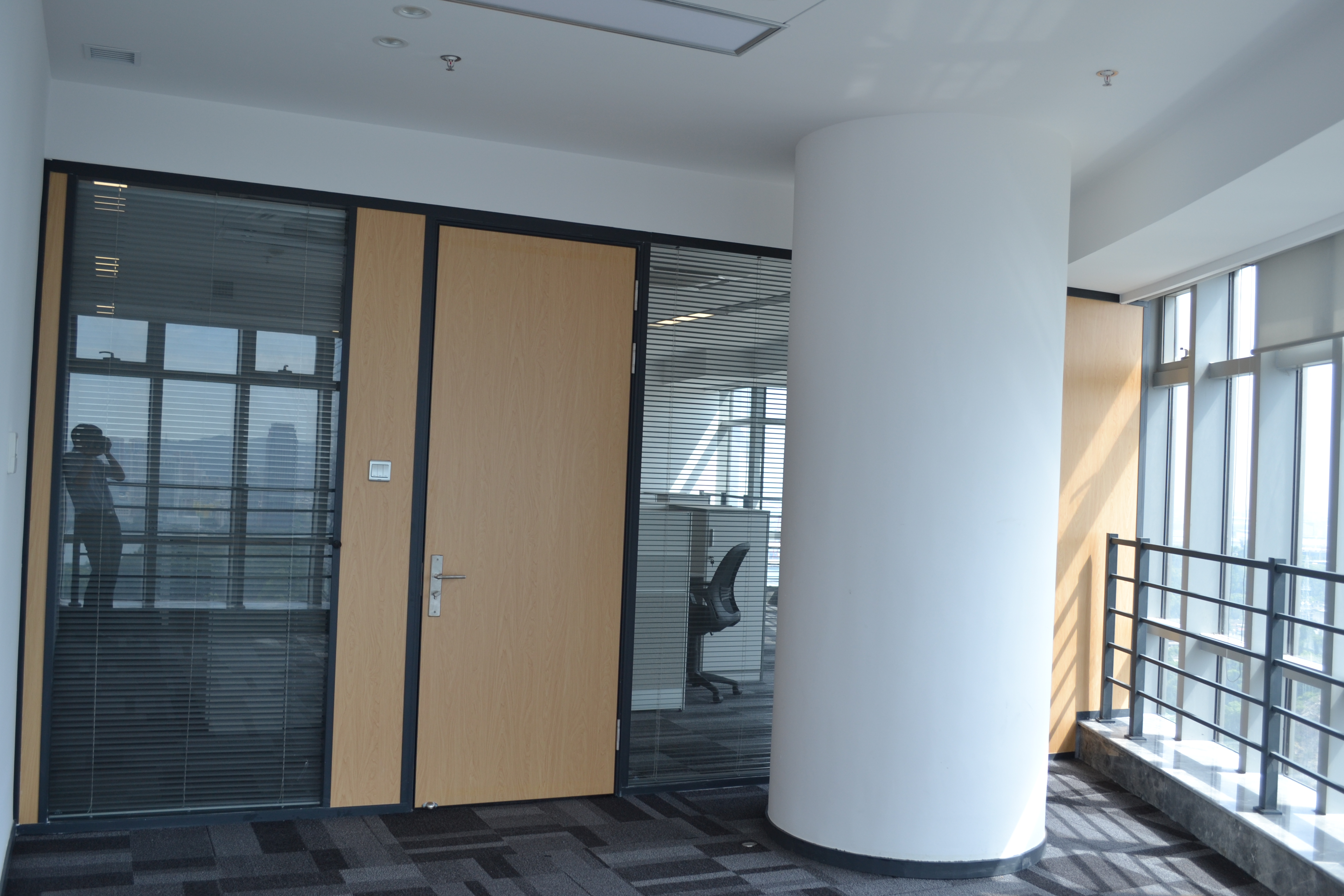 solid wood composite door