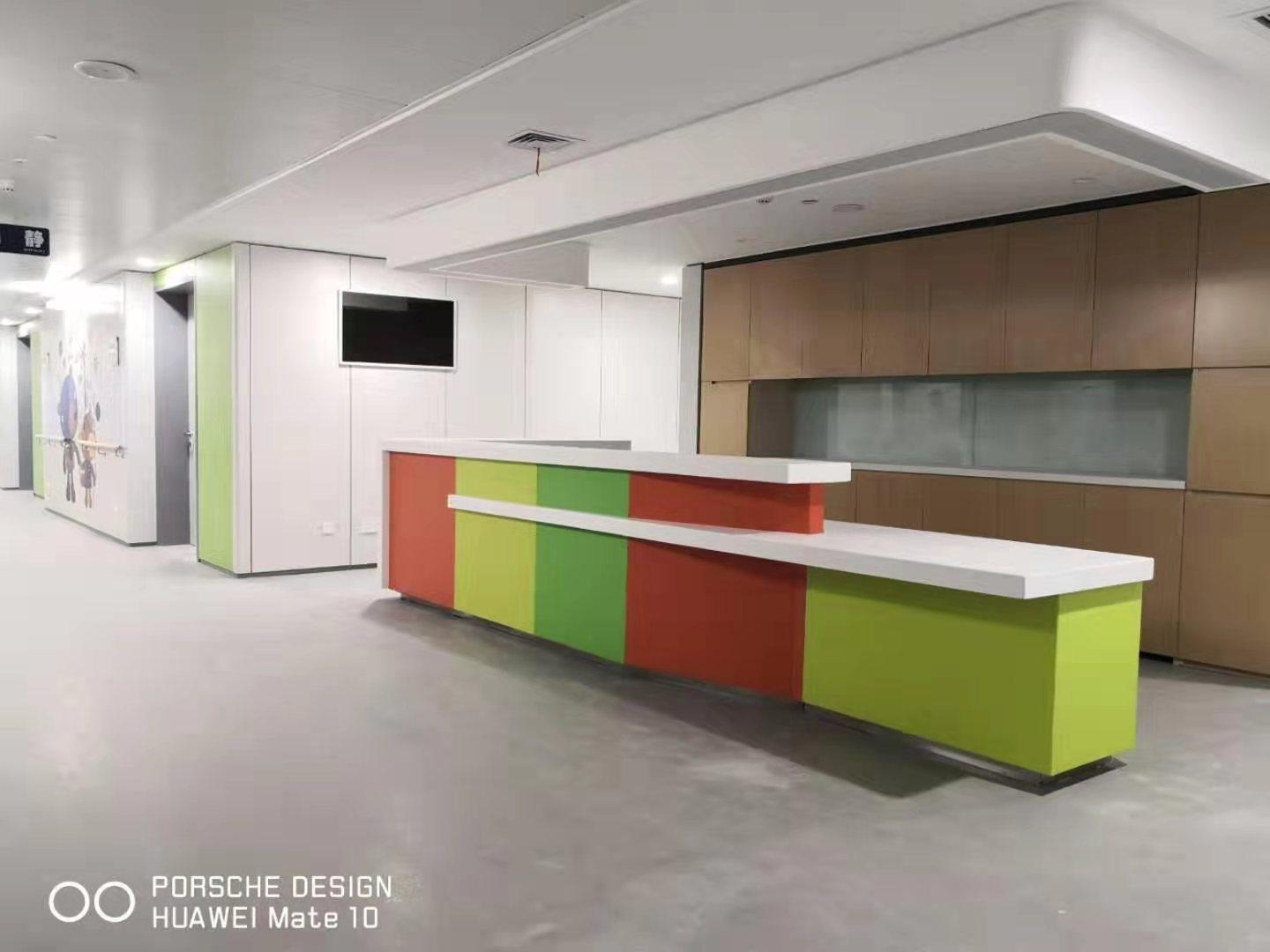 Antibacterial Metal Composite Partition Wall For Medical Purposes